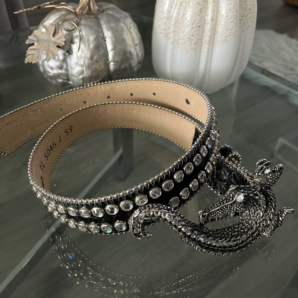 B.B. Simon Crocodile Belt